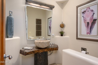3 bedrooms, 3.5 bathrooms with a office/den or flex room.  Gated on The Estancia Club in Arizona - for sale on GolfHomes.com, golf home, golf lot