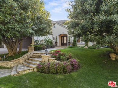 Welcome to a breathtaking retreat nestled within the exclusive on Calabasas Golf and Country Club in California - for sale on GolfHomes.com, golf home, golf lot