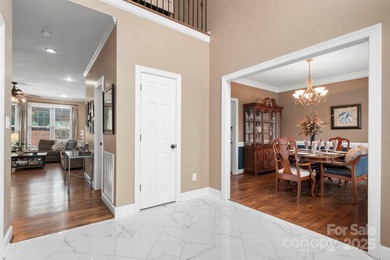 Stately and beautifully updated, this impressive 5-bedroom, 2 on Catawba Springs Golf Course At Lake Hickory  in North Carolina - for sale on GolfHomes.com, golf home, golf lot