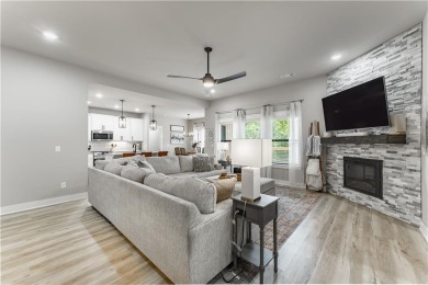 Welcome to this lovely 2-year-old home nestled in a quiet on Bella Vista Country Club - Highlands in Arkansas - for sale on GolfHomes.com, golf home, golf lot