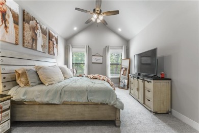 Welcome to this lovely 2-year-old home nestled in a quiet on Bella Vista Country Club - Highlands in Arkansas - for sale on GolfHomes.com, golf home, golf lot