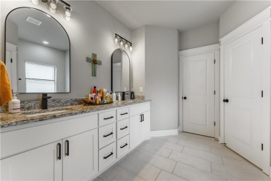 Welcome to this lovely 2-year-old home nestled in a quiet on Bella Vista Country Club - Highlands in Arkansas - for sale on GolfHomes.com, golf home, golf lot