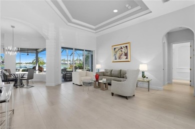 Experience the pinnacle of waterfront living at 18361 Verona on Miromar Lakes Golf Club in Florida - for sale on GolfHomes.com, golf home, golf lot