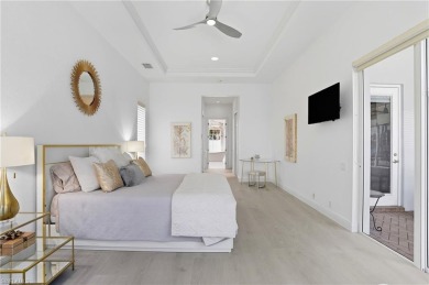 Experience the pinnacle of waterfront living at 18361 Verona on Miromar Lakes Golf Club in Florida - for sale on GolfHomes.com, golf home, golf lot