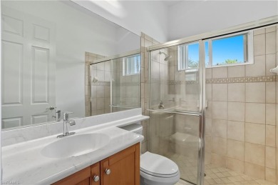 Experience the pinnacle of waterfront living at 18361 Verona on Miromar Lakes Golf Club in Florida - for sale on GolfHomes.com, golf home, golf lot