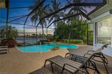 Experience the pinnacle of waterfront living at 18361 Verona on Miromar Lakes Golf Club in Florida - for sale on GolfHomes.com, golf home, golf lot