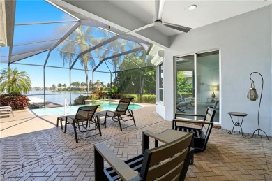 Experience the pinnacle of waterfront living at 18361 Verona on Miromar Lakes Golf Club in Florida - for sale on GolfHomes.com, golf home, golf lot