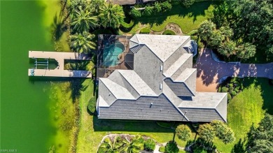 Experience the pinnacle of waterfront living at 18361 Verona on Miromar Lakes Golf Club in Florida - for sale on GolfHomes.com, golf home, golf lot