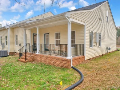 Step inside this brand new maintenance free Prince George County on Country Club of Petersburg in Virginia - for sale on GolfHomes.com, golf home, golf lot