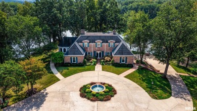 Nestled along the tranquil shores of a pristine lake, this on Carlinville Country Club in Illinois - for sale on GolfHomes.com, golf home, golf lot