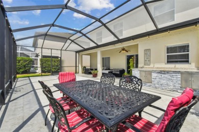 This 4 bedroom and 2.5 bath home has a great pond view, and is on Heritage Isles Golf and Country Club in Florida - for sale on GolfHomes.com, golf home, golf lot