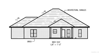 Welcome to this beautiful new construction, fully brick home in on Granada Golf Course in Arkansas - for sale on GolfHomes.com, golf home, golf lot