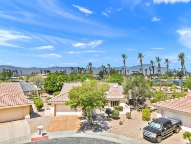 Located in the best 55+ community in the desert this unique on Mountain Vista Golf Course At Sun City Palm Desert in California - for sale on GolfHomes.com, golf home, golf lot