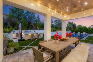 Situated in the prestigious guard-gated community of Southern on Southern Highlands Golf Club in Nevada - for sale on GolfHomes.com, golf home, golf lot