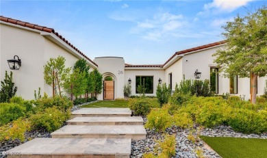 Situated in the prestigious guard-gated community of Southern on Southern Highlands Golf Club in Nevada - for sale on GolfHomes.com, golf home, golf lot