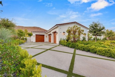 Situated in the prestigious guard-gated community of Southern on Southern Highlands Golf Club in Nevada - for sale on GolfHomes.com, golf home, golf lot