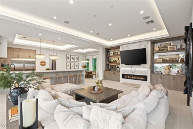 Situated in the prestigious guard-gated community of Southern on Southern Highlands Golf Club in Nevada - for sale on GolfHomes.com, golf home, golf lot
