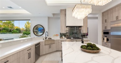 Situated in the prestigious guard-gated community of Southern on Southern Highlands Golf Club in Nevada - for sale on GolfHomes.com, golf home, golf lot