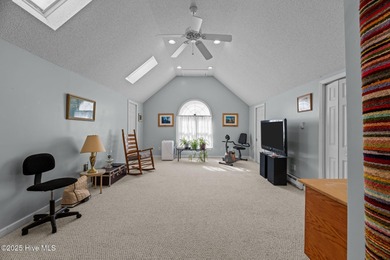 Experience resort-style living in this stunning waterfront home on Harbour Point Golf Club in North Carolina - for sale on GolfHomes.com, golf home, golf lot