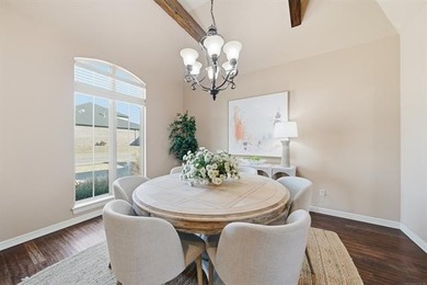 Stunning home backing to a private wooded preserve with on White Hawk Golf Club in Oklahoma - for sale on GolfHomes.com, golf home, golf lot