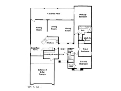 This spacious 2115 SF Palacia Plus floor plan with a 2 car on Ironwood Golf Club in Arizona - for sale on GolfHomes.com, golf home, golf lot