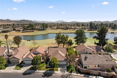 STUNNINING LAKE AND GOLF COURSE VIEWS in this one-of-a-kind Golf on Menifee Lakes Country Club - Lakes in California - for sale on GolfHomes.com, golf home, golf lot