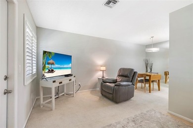 Nestled on a quiet cul-de-sac with a tranquil preserve backdrop on Vero Beach South Golf Course in Florida - for sale on GolfHomes.com, golf home, golf lot