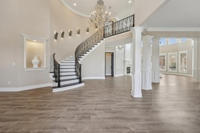 Discover unmatched elegance in this exceptional 5 bed, 4.5 bath on The Lakes at Castle Hill Golf Club in Texas - for sale on GolfHomes.com, golf home, golf lot
