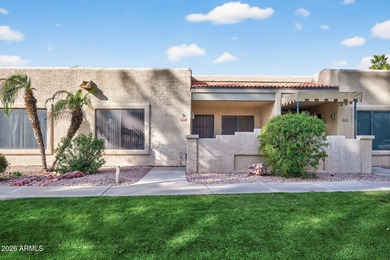 Turn-key condo and the perfect winter getaway. HVAC replaced in on Sun Village Golf Course in Arizona - for sale on GolfHomes.com, golf home, golf lot