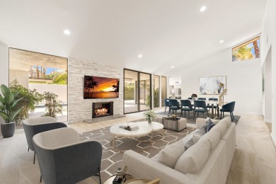 Beautiful and just remodeled mid-century modern home nestled on Indian Wells Golf Resort and Country Club in California - for sale on GolfHomes.com, golf home, golf lot