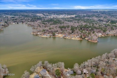 Beautiful prime lakefront property offering breathtaking on Golf Club of Macon in Georgia - for sale on GolfHomes.com, golf home, golf lot