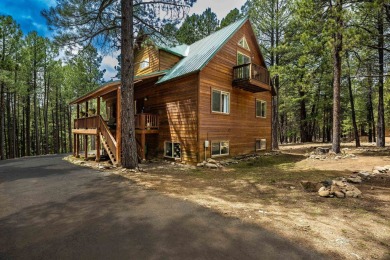 Classic Mountain Chalet Just Minutes from Angel Fire Resort on Angel Fire Resort Country Club in New Mexico - for sale on GolfHomes.com, golf home, golf lot