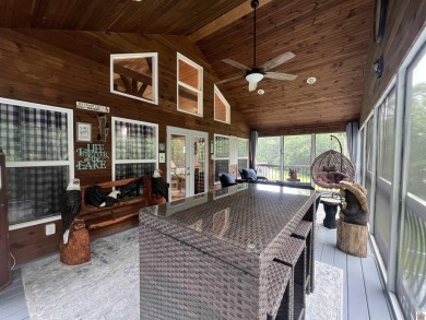 This inviting Lake Barkley Waterfront home with an easy walk to on Boots Randolph Golf Course in Kentucky - for sale on GolfHomes.com, golf home, golf lot