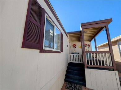 Welcome home to this amazing, rare 16-foot-wide park model with on Riverview Golf Course in Arizona - for sale on GolfHomes.com, golf home, golf lot