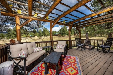 Charming Southwest-Style Retreat Near Angel Fire Resort  This on Angel Fire Resort Country Club in New Mexico - for sale on GolfHomes.com, golf home, golf lot