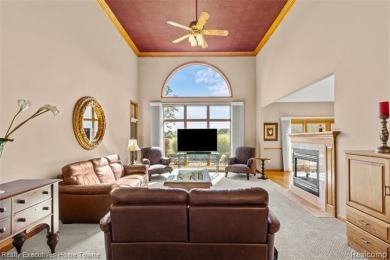 Located on one of Golfside's most desirable lots, this custom R on St Clair River Country Club in Michigan - for sale on GolfHomes.com, golf home, golf lot