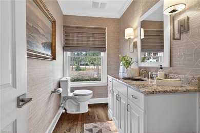 A stunning waterfront home located on .8 acres across from the on Cavalier Golf and Yacht Club in Virginia - for sale on GolfHomes.com, golf home, golf lot