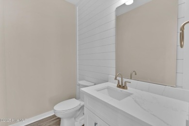 HOME IS NEARING COMPLETION FOR 8/30/25. PHOTOS ARE OF PREVIOUS on Founders Club At St. James Plantation in North Carolina - for sale on GolfHomes.com, golf home, golf lot