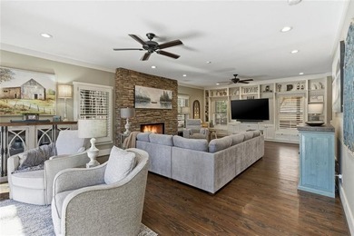 This Rustic Mountain Lodge is perfectly positioned on nearly a on Big Canoe Golf Club - Cherokee in Georgia - for sale on GolfHomes.com, golf home, golf lot