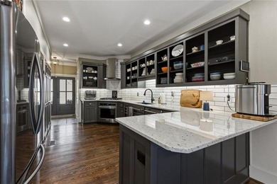 This Rustic Mountain Lodge is perfectly positioned on nearly a on Big Canoe Golf Club - Cherokee in Georgia - for sale on GolfHomes.com, golf home, golf lot