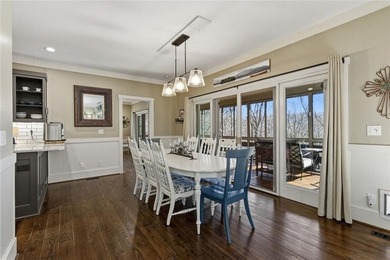 This Rustic Mountain Lodge is perfectly positioned on nearly a on Big Canoe Golf Club - Cherokee in Georgia - for sale on GolfHomes.com, golf home, golf lot