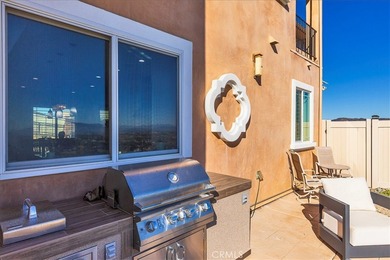 Elevated to capture breathtaking panoramic views of city lights on Bear Creek Golf and Country Club in California - for sale on GolfHomes.com, golf home, golf lot