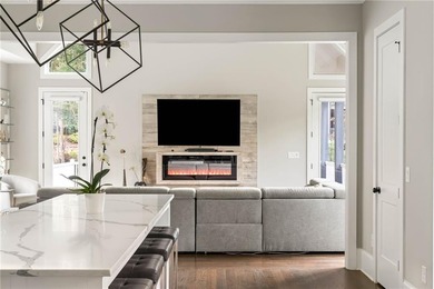 Exquisite like new luxury home, built in 2022, overlooking the on Atlanta Country Club in Georgia - for sale on GolfHomes.com, golf home, golf lot