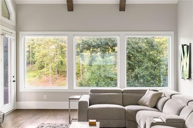 Exquisite like new luxury home, built in 2022, overlooking the on Atlanta Country Club in Georgia - for sale on GolfHomes.com, golf home, golf lot