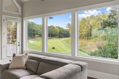 Exquisite like new luxury home, built in 2022, overlooking the on Atlanta Country Club in Georgia - for sale on GolfHomes.com, golf home, golf lot