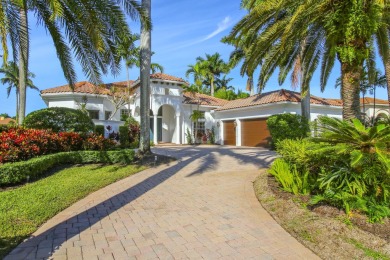 Nestled on nearly a half acre estate lot with picturesque sunset on Breakers Rees Jones Course in Florida - for sale on GolfHomes.com, golf home, golf lot