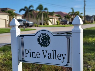 A cleared residential building lot backing up to the 1st Tee Box on Rotonda Golf and Country Club - Long Marsh  in Florida - for sale on GolfHomes.com, golf home, golf lot