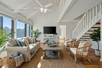 811 Treeloft Trace is a light-filled, marsh front villa with on The Seabrook Island Club in South Carolina - for sale on GolfHomes.com, golf home, golf lot