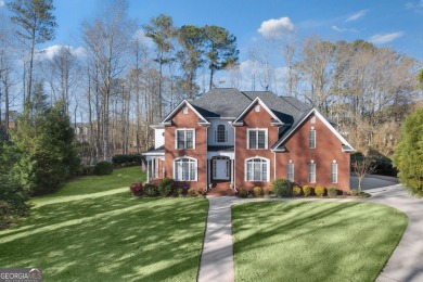 Warmth, Elegance & Quality describe this stunning home. 2 story on Canongate On White Oak Golf Course in Georgia - for sale on GolfHomes.com, golf home, golf lot