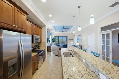 SENSATIONAL SUNSETS  are an everyday occurrence from this on Sarasota National Golf Club in Florida - for sale on GolfHomes.com, golf home, golf lot